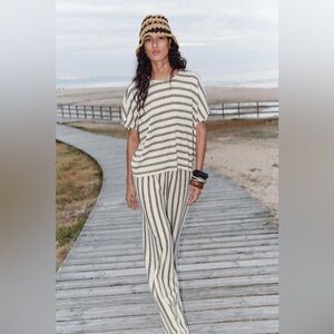 NWT Zara RUSTIC LAYER T-SHIRT